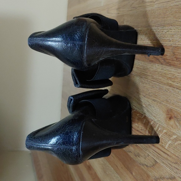 Kensie Mary Jane Bow Heels 7B - Picture 8 of 15